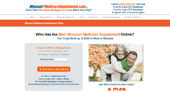 Desktop Screenshot of missourimedicaresupplement.com